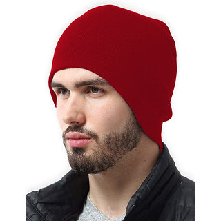 THE BLAZZE 2017 Unisex Soft Warm Winter Cap Hats Beanie Cap for Men