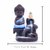 Home Artists - Buddha Smoke Fountain Backflow Cone Incense Holder - Decorative Showpiece with 10 Back Flow Incense
