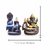 Home Artists - Buddha and Ganesha Combo Smoke Fountain Backflow Incense Holder - Showpiece with 15 Back Flow Incense