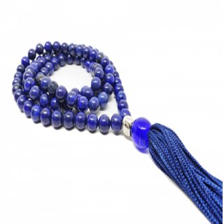 Ceylonmine-Blue Quartz Japa Mala Gemstone Positive Effect Vastu Crystal Healing Unisex Ceylonmine-Blue Quartz Japa Mala Gemstone Positive Effect Vastu Crystal Healing Unisex