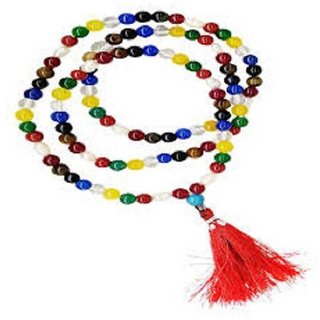 Ceylonmine-Malticolor Quartz Mala Crystal Stone Mala 108 Bead Jaap Mala for Reiki Healing and Crystal Healing Stone Mala Ceylonmine-Malticolor Quartz Mala Crystal Stone Mala 108 Bead Jaap Mala for Reiki Healing and Crystal Healing Stone Mala