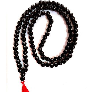 Jaipur Gemstone-Natural Clear Black Quartz Mala Crystal Stone Faceted Cut 108 Beads Jap Mala Jaipur Gemstone-Natural Clear Black Quartz Mala Crystal Stone Faceted Cut 108 Beads Jap Mala