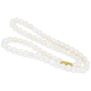 Jaipur Gemstone-White Quartz Gemstone Beads Mala for Men and Women Jaipur Gemstone-White Quartz Gemstone Beads Mala for Men and Women