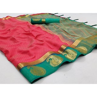 New Stylish Atrractive Design Saree With Running Blouse Pic