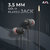 AXL AEP PA10 Wired Earphones with Integrated Mic, Powerful Bass, 3.5 mm Gold Plated Jack (Black)