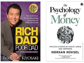 Rich Dad Poor Dad The Psychology Of Money - Best Combo English Paperback