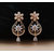 Neelam Fancy Gold plated CZ/AD Drop Earring For Girls And Women