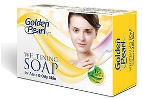 Golden Pearl Whitening Soap For Acne  Oil Skin 100gm