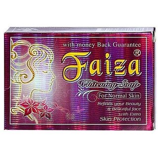                       Faiza Whitening Soap For Normal Skin 100g - Pack Of 3                                              