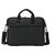 AQUADOR laptop cum messenger bag with black faux vegan leather(AB-S-1463-Black)