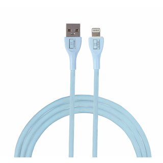 Electronio Tough USB Data Sync  Charging Cable for iPhones, iPad Air and iPad Mini (1 Meter, Aqua Blue)