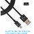 Electronio Extra Tough Unbreakable Micro USB Cable (1 Meter, Black)