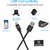 Electronio Nylon Braided USB Data Sync  Charging Cable for iPhones, iPad Air and iPad Mini(1 Meter, Black)
