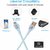 Electronio Unbreakable Tough Fast Charging Type C Cable for Android Devices (1 Meter, Aqua Blue)