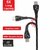 Electronio Extra Tough Unbreakable Micro USB Cable (1 Meter, Black)