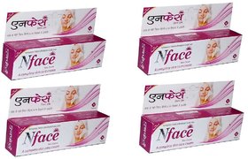 N face Skin Fairness Cream Removing Scars Marks (PACK OF 4 PCS )15 gm