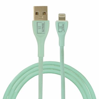 Electronio Tough USB Data Sync  Charging Cable for iPhones, iPad Air and iPad Mini(1 Meter, C-Green)