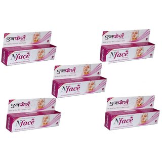 N face Skin Fairness Cream Removing Scars Marks (PACK OF 5 PCS )15 gm