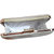 Trendchicks White mothi  stone work box clutch for women  girls