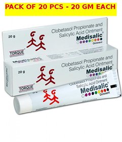 Medisalic Ointment Anti-Acne 20 gm each (Pack of 20 pcs )