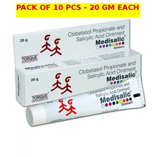                       Medisalic Ointment Anti-Acne 20 gm each (Pack of 10 pcs )                                              