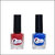 LITTLE Nail Polish - Luxurious Collection of Red Glossy and Blue Glossy Nail Polish pack of 2 ,16 ml ,8 ml each