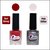 LITTLE Nail Polish - Luxurious Collection of Red Glossy and Pink Glitter Nail Polish pack of 2 ,16 ml ,8 ml each