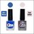 LITTLE Nail Polish - Luxurious Collection of Blue Glossy and Pink Glitter  Nail Polish pack of 2 ,16 ml ,8 ml each