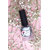 LITTLE Nail Polish - Luxurious Collection of Pink Glitter and black Glitter Nail Polish pack of 2 ,16 ml ,8 ml each