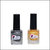 LITTLE Nail Polish - Luxurious Collection of Yellow Glitter and Black Glitter Nail Polish pack of 2 ,16 ml ,8 ml each
