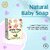 Mom  World Natural Baby Soap Enriched With Organic Coconut Oil, Sweet Almond Oil, Vitamin E, Shea  Cocoa Butter 125 g - No SLS, Paraben, Mineral Oil