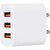 Digimate Three USB 2.4 A Adapter With Micro USB Cables