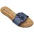 Asamayna Blue Daily Wear Outdoor Slipper And Flip Flop For Women's