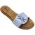 Asamayna Grey Daily Wear Outdoor Slipper And Flip Flop For Women's