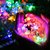 Cherry Blossom Flower Fairy String Lights for Decoration Indoor Outdoor Diwali Christmas Decorations (Multicolor)