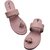 Asamayna Pink Daily Wear Stylish Party Wear Slipper For Womens