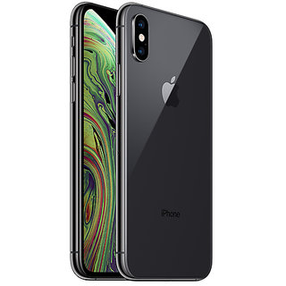 Buy APPLE IPHONE XS 64 GB BLACK COLOUR REFURBISHED SMARTPHONE Online ...