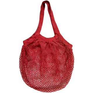 Cotton Candy - Organic Cotton Net Mesh Bags/ Reusable Storage Bags/ Fruit Bag/net Bags for Vegetables and Fruits/Mesh Fr