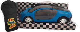 3D Light Remote Control Lightning Furious Car (Blue Color) (Multicolor)