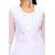 WOMEN'S LUCKNOWI CHIKAN KURTA WITH DENSE SEMI SHEER ROSE CHIKAN EMBROIDERY WITH BEAUTIFUL BELL SLEEVES DESIGN  WITH SLIP