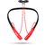 AXL Wireless neckband ABN-0722 HRS BATTERY PACK Intuitive ControlsHD Sound Hands-free calling (RED)
