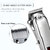 AW Rechargeable Waterproof Professional Beard Mustache Hair Trimmer Hair Clipper Razor Hair Cutting Tool For Men 62
