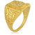 MissMister Brass Micron Goldplated Wedding Fingerring Engagement Jewellery (MM6595ORRM)