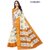 SVB Saree Yellow Colour Linen Printed Saree
