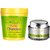 Aryanveda Herbals Haldi Chandan Bleach Cream 250 gm & Blemishend Face Cream For Anti-Ageing, 50gm