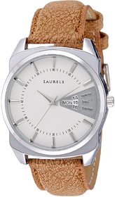 Laurels Men Watch with Day  Date Function
