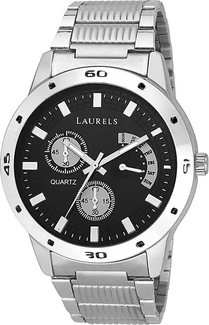 Band Color: Stainless Steel Laurels Designer Mens Stainless Steel Watch at  Rs 180/piece in New Delhi