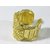 OKASHA Elegant Hand Made Brass Metal Oxidized Antique Tribal Light Weight Brass Hand Cuff, Kada for Women And Girls GOLD