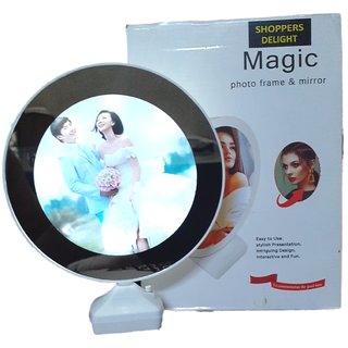                       Photo Frame With Mirror                                              