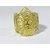 OKASHA Elegant Hand Made Brass Metal Oxidized Antique Tribal Light Weight Brass Hand Cuff, Kada for Women And Girls GOLD